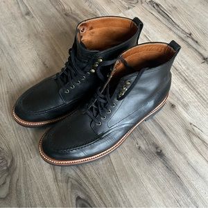 J. Crew Kenton Boot black leather men’s 11